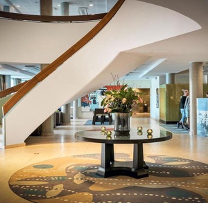 Lobbyöversikt för Elite Hotel Marina Tower