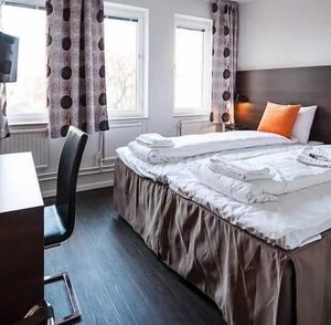 Sovrumöversikt för First Hotel Solna