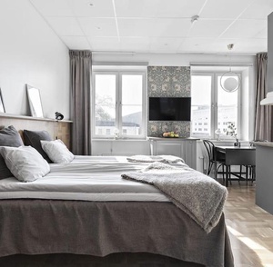 Sovrumöversikt för Forenom Aparthotel Stockholm Bromma