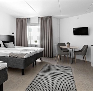 Sovrumöversikt för Forenom Aparthotel Stockholm Flemingsberg