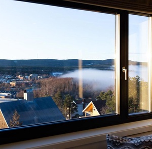 Utsikt fra Soverom til Oslo Hostel Rønningen Ymca
