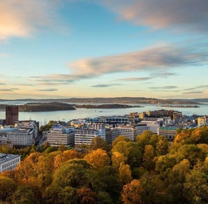 Utsikt fra Utsikt til Radisson Blu Scandinavia Hotel, Oslo