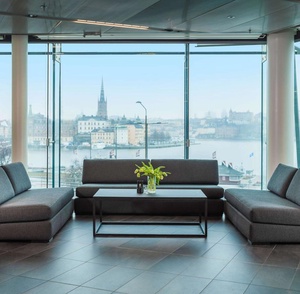 Vardagsrumöversikt för Radisson Blu Waterfront Hotel, Stockholm