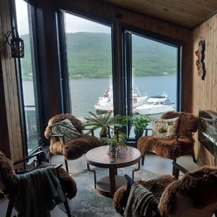 Arctic Sea lodge - cabin with panoramic view in Balsfjord