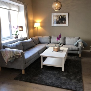 Central Oslo: Modern four-bedroom flat in quiet and charming neighbourhood