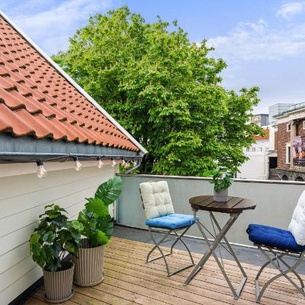 Charming Rooftop Apartment In Heart Of Stavanger