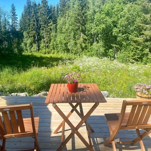 Dome Glamping with shared bathroom