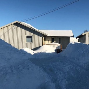 Havøysund house with a beautiful view