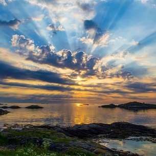 Leite Gård near Atlantic Road in Hustadvika