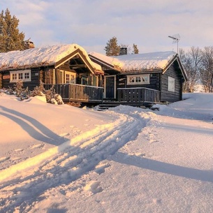 Look forward to a wonderful time out in the rustic vacation home with sauna.