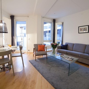 Modern and central apartment. Fully equipped and furnished.