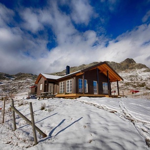 Modern Cabin at the Foot of Bitihorn