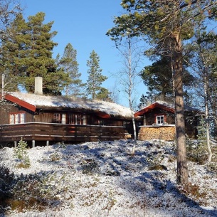 Mountain hut, 20 km north of Oppdal, near Trollheimen.