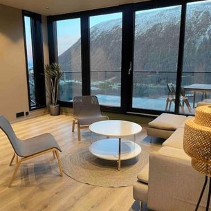 New, modern apartment with fantastic view