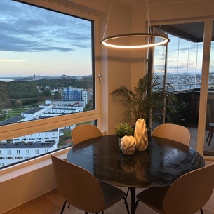 ONS 2024 apartment for rent - panoramic view, private gym,parking - close to city centre