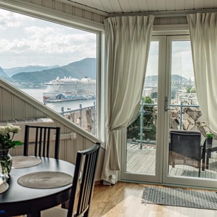 Panorama Apartment with 360 view of the city Ålesund