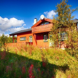 Relaxing Cabin with Fireplace and Sauna