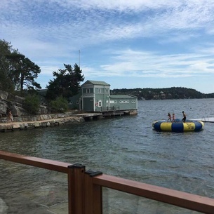 Saltsjöbaden - Beautiful Town In The Archipelago Close To Stockholm City.