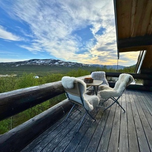 Unique Arctic Timber Cabin