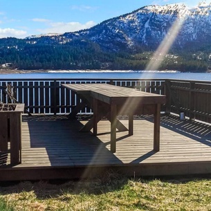 Vacation home with jacuzzi, panoramic view and view of the fjord