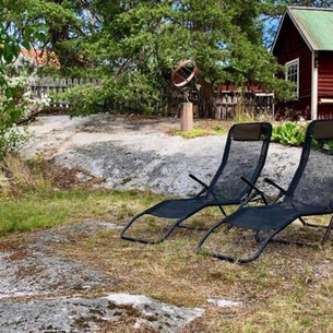 Vaxholm skarpö archipelago Island living with car access