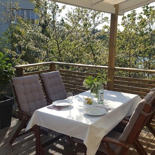 Villa With Private Garden 10 min From Central Stockholm, 300 m From the sea