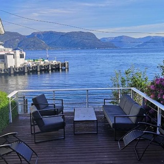 Feriehus med badestamp