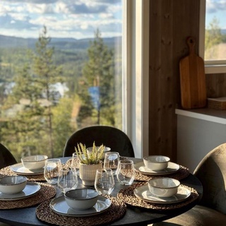 Feriehus med flott utsikt