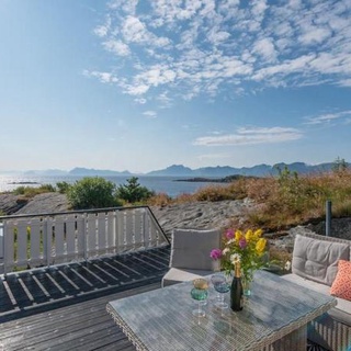 Henningsvær, Lofoten with fantastic view