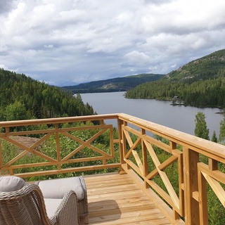 Libeli- panoramaview towards Gaustadtoppen- Jacuzzi
