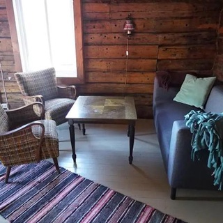 Real fisherman's cabins in Ballstad, Lofoten