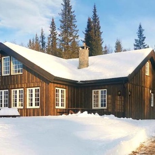 Toppmoderne hytte i Beito